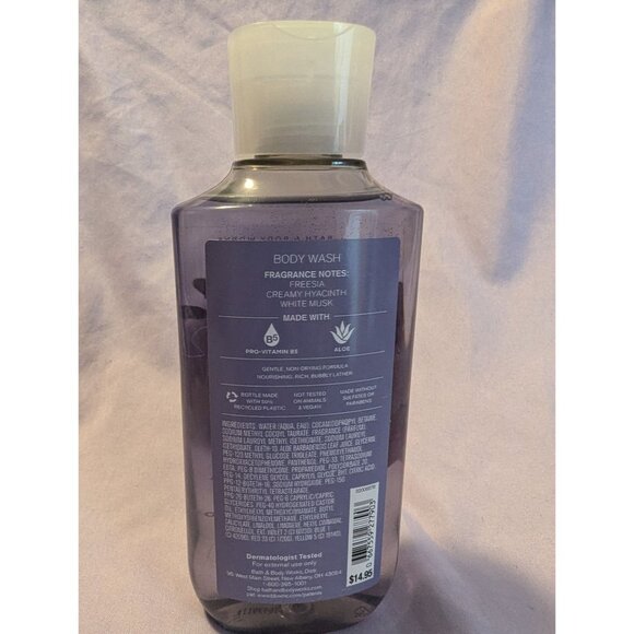 Bath & Body Works Freesia Body Wash With Pro-Vitamin B5 & Aloe 10 Fl Oz / 295 mL - Picture 2 of 2